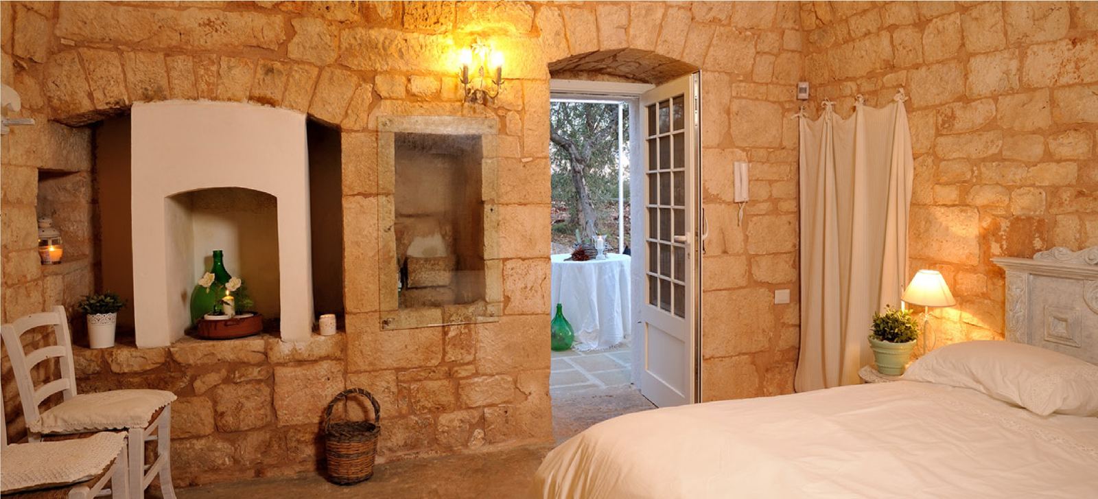 Room Two — stone archway